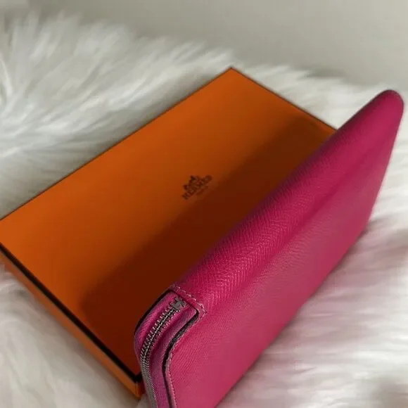 💯Authentic Hermes Azap zipped Long Wallet 🍀 - Picture 9 of 16